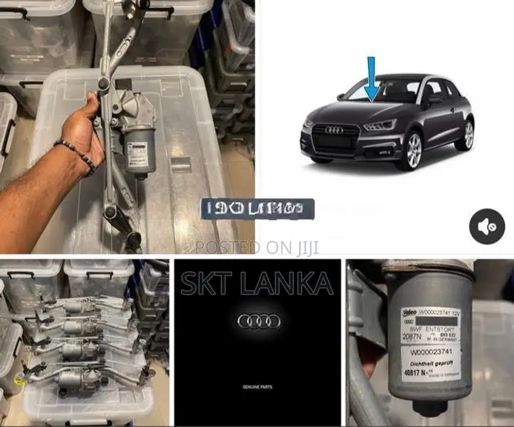 Genuine Audi A1 2017 windscreen wiper motors