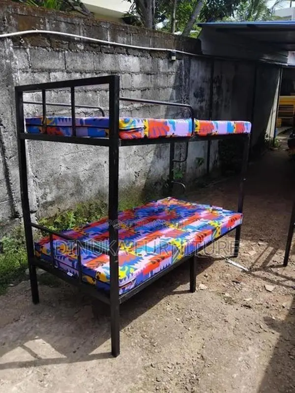Steel bed 6ft