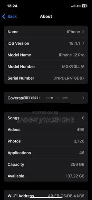 Apple iPhone 12 Pro (Used)