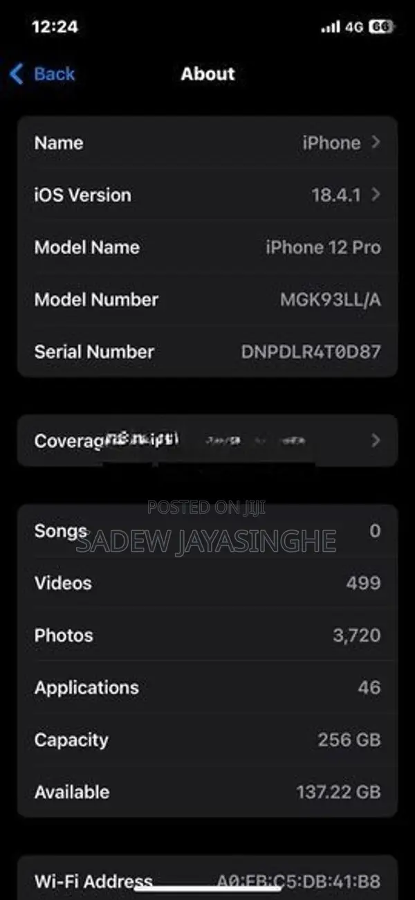 Apple iPhone 12 Pro (Used)