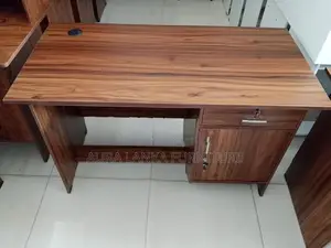 Melamine Writing Table with Cupboard 4 by 2