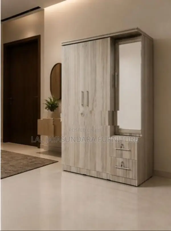 3 Door Melamine Cupboard