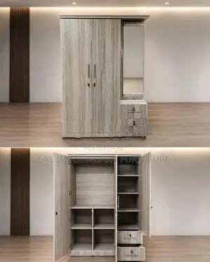 3 Door Melamine Cupboard