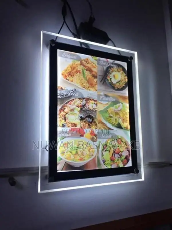 Ultra - Slim Crystal LED Signage