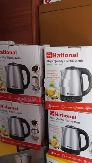 Branded Electric Kettle 1.8Lt Stainless Steel