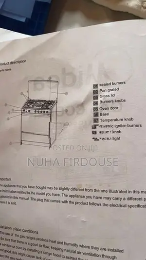 Gas Cooker ( Midea)