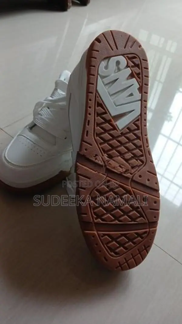 Classic White Vans Sneakers