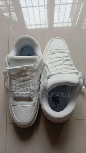 Classic White Vans Sneakers