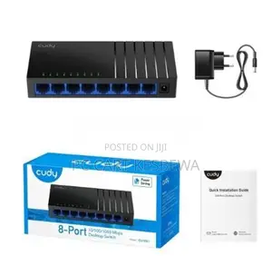 CUDY 8 Port GS108D Mbps Gigabit Desktop Switch