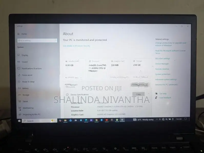 Lenovo Thinkpad T460p i7 Laptop