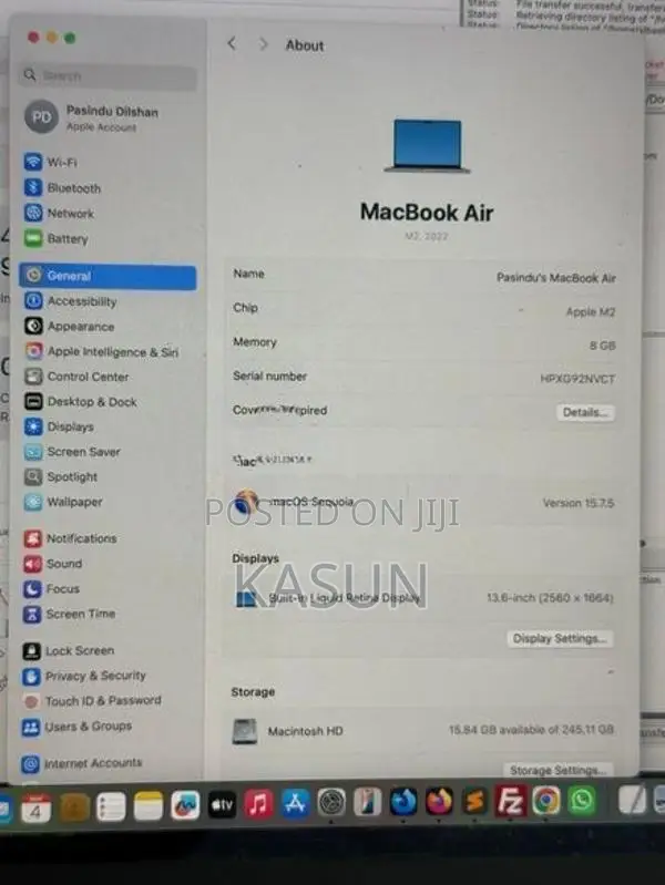 Apple MacBook Air M2 256 13inch