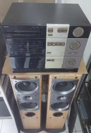 pioneer speaker set, Akai Amp, casset, Fm tuner