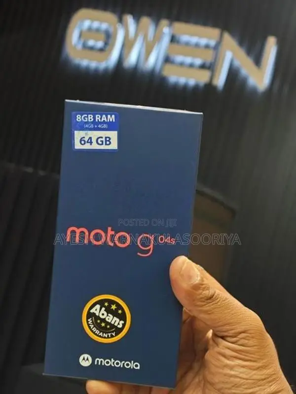 Moto G04s 4GB / 64GB (Brand New)