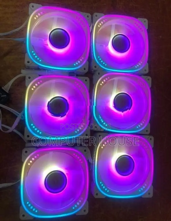 6 Fan Kit White Color (ARGB)