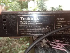 Technics FM/AM Stereo Tuner
