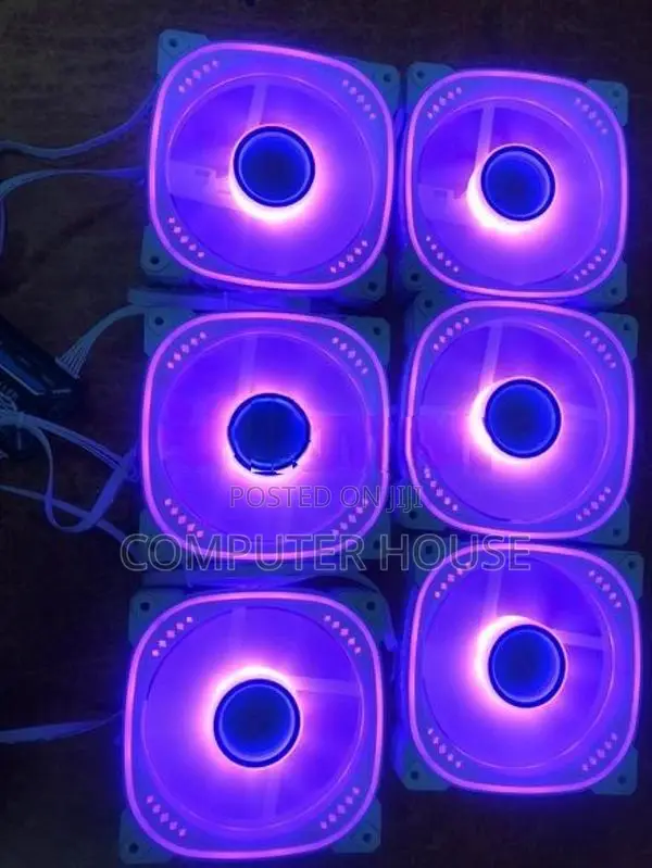 6 Fan Kit White Color (ARGB)