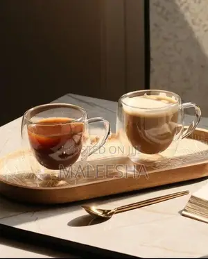 Double Glass Mug