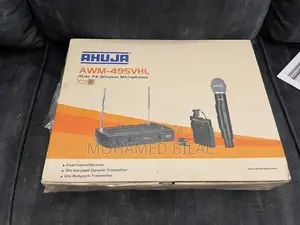 Wireless Mic (AHUJA AWM-495 VHL)