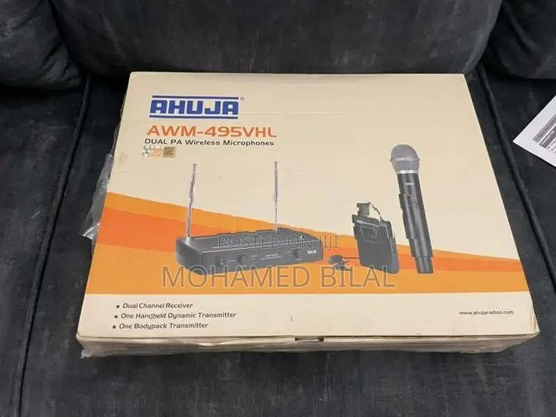 Wireless Mic (AHUJA AWM-495 VHL)
