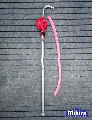 MEN (Made in INDIA) oil barrel rotary drum pump manual hand operation