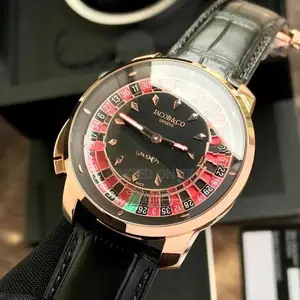 Jacob AND Co Casino Tourbillon Rose Gold Swiss Made Men’s Watch