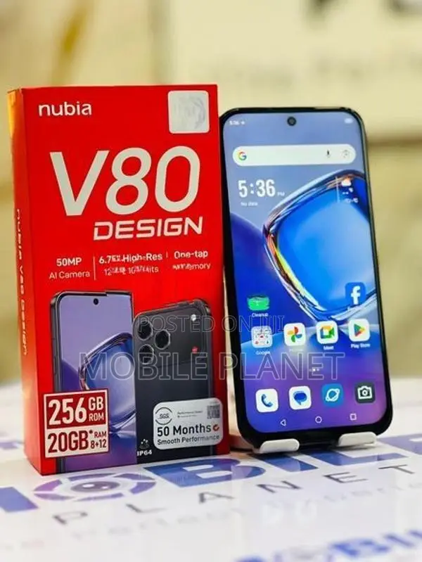 ZTE nubia V80 DESIGN 8GB 256GB (Used)