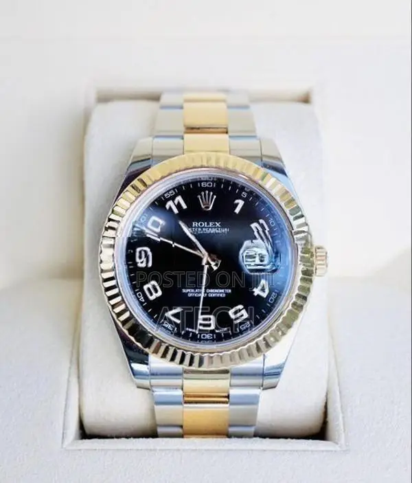 Rolex Datejust II 41mm Black Arabic Watch