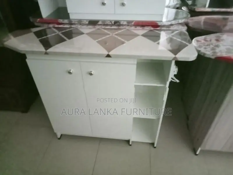 Melamine Iron Cupboard White