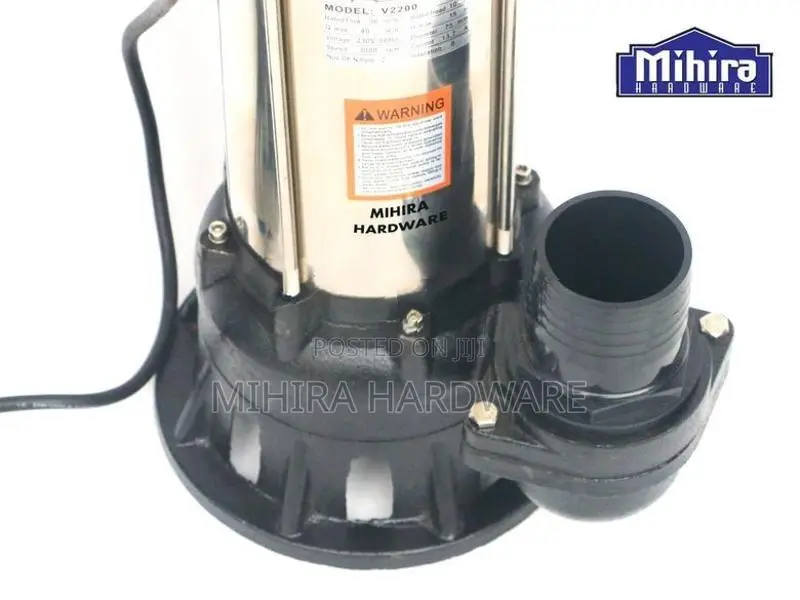 MAC 3Hp 3" V2200 Submersible Sludge PUMP sewage Water Motor Jabos sub