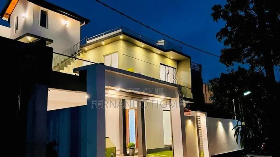 All Good Nice Modern Luxury 4 BR Upstairs House For Sale In Negombo