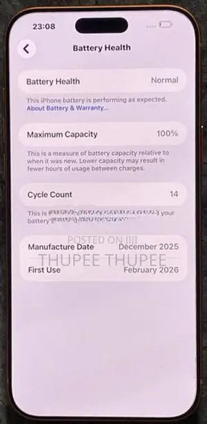 Apple iPhone 17 Pro Max (Used)