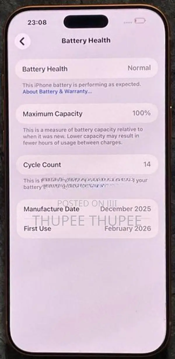 Apple iPhone 17 Pro Max (Used)