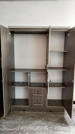New 3 Door Cloth Hanging Melamine Wardrobes