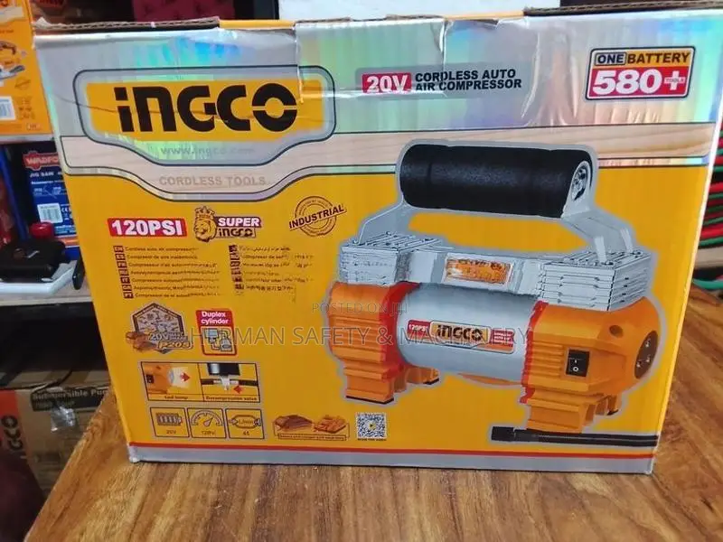 INGCO 20V Cordless Auto Air Compressor Herman HT 0643