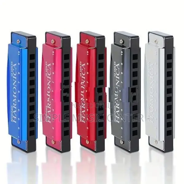 BeginnerS 10-Hole C Key Professional Blues Harmonica | Mouth Organ