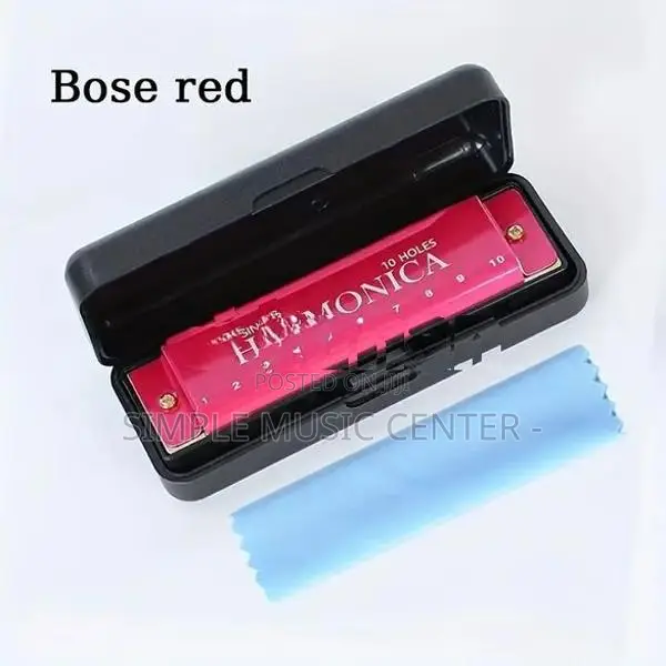 BeginnerS 10-Hole C Key Professional Blues Harmonica | Mouth Organ