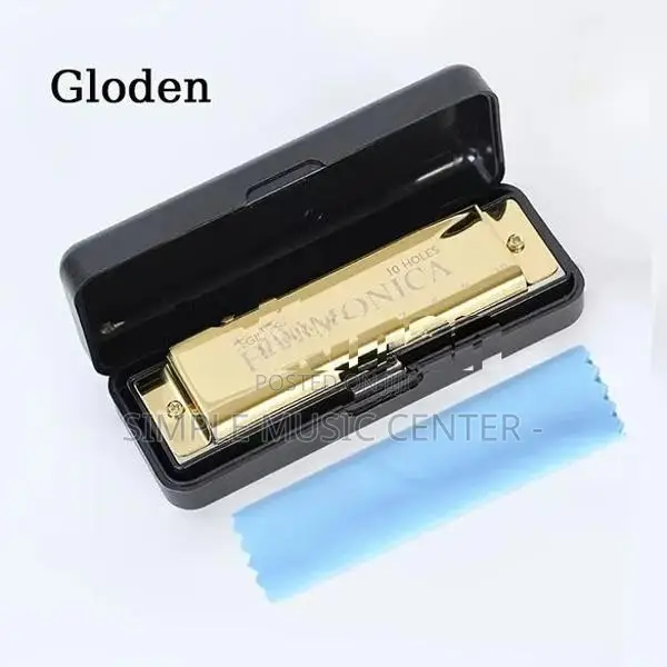 BeginnerS 10-Hole C Key Professional Blues Harmonica | Mouth Organ