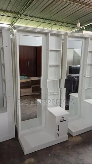 Modern White Melamine Dressing Table