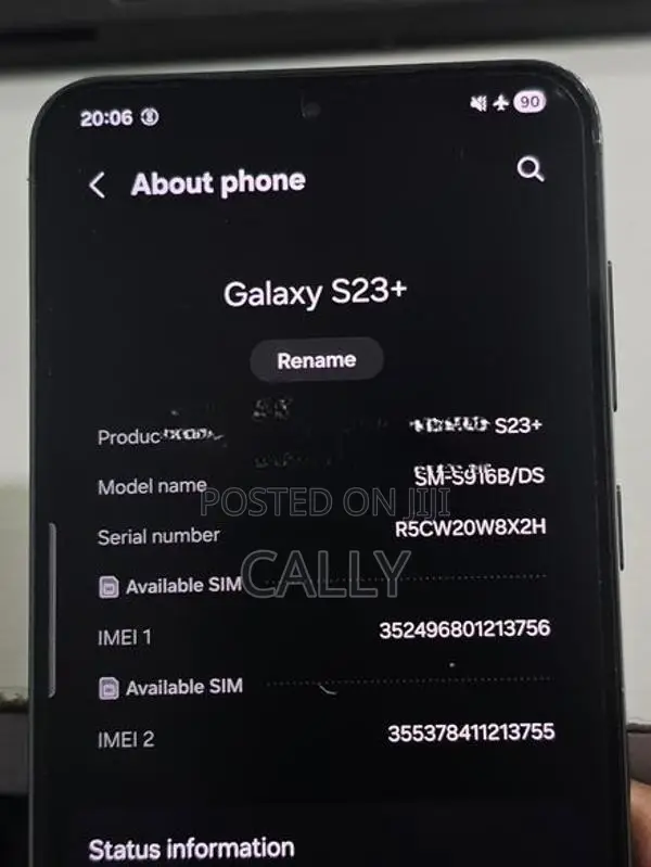 Samsung Galaxy S23+ (Used)
