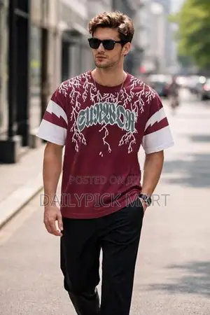 Men’s Printed Streetwear T-Shirt