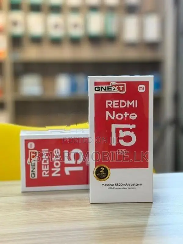 Xiaomi Redmi Note 15 5G 8GB/256GB (Brand New)