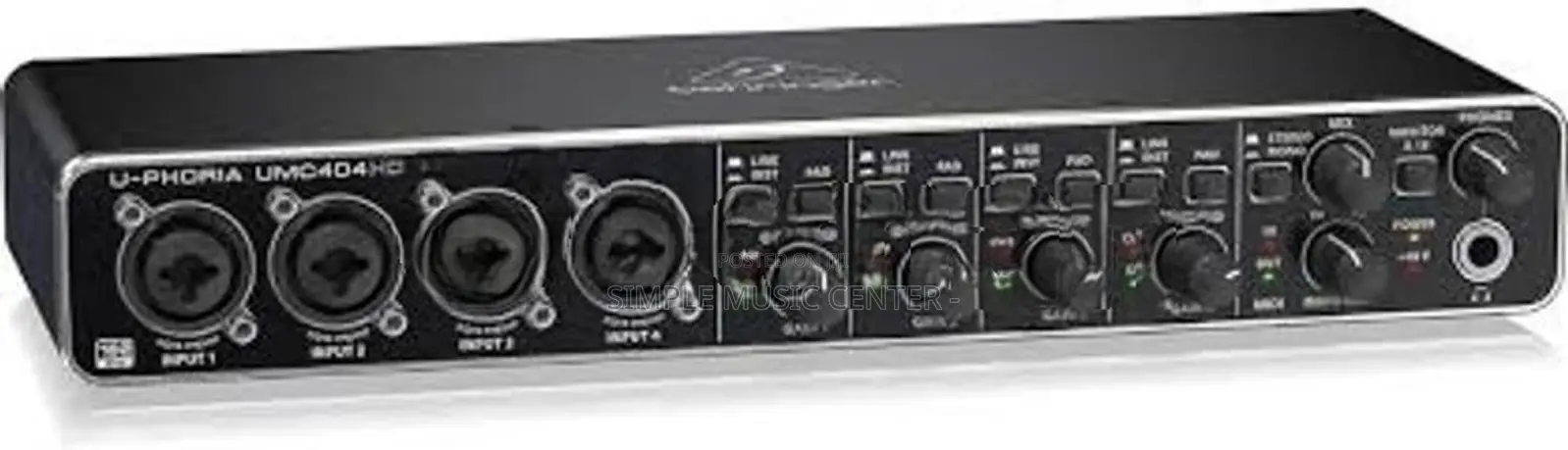 Behringer U-Phoria UMC404HD 4 Channel USB Audio Interface