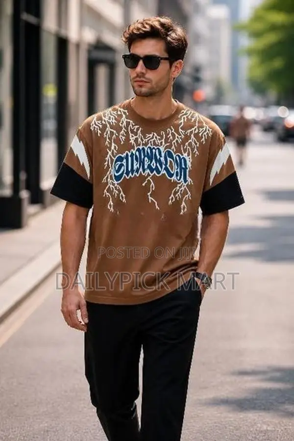 Men’s Printed Streetwear T-Shirt