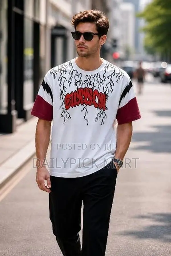 Men’s Printed Streetwear T-Shirt