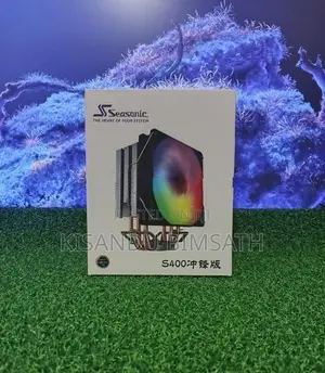 Seasonic S400 RGB CPU Air Cooler Intel & AMD CPUS