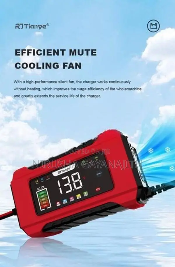 Pulse Repair Car Battery Charger