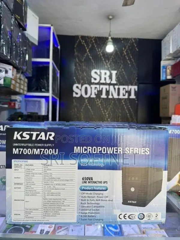 KSTAR 650VA Line Interactive UPS