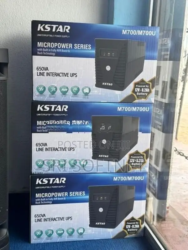 KSTAR 650VA Line Interactive UPS