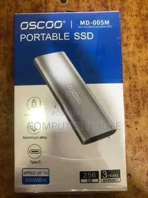 256GB SSD Portable Hard