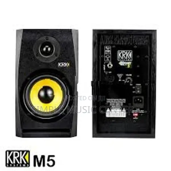 Rockit M5 5-inch Bi-Amplified Near-Field Studio Monitor Speakers